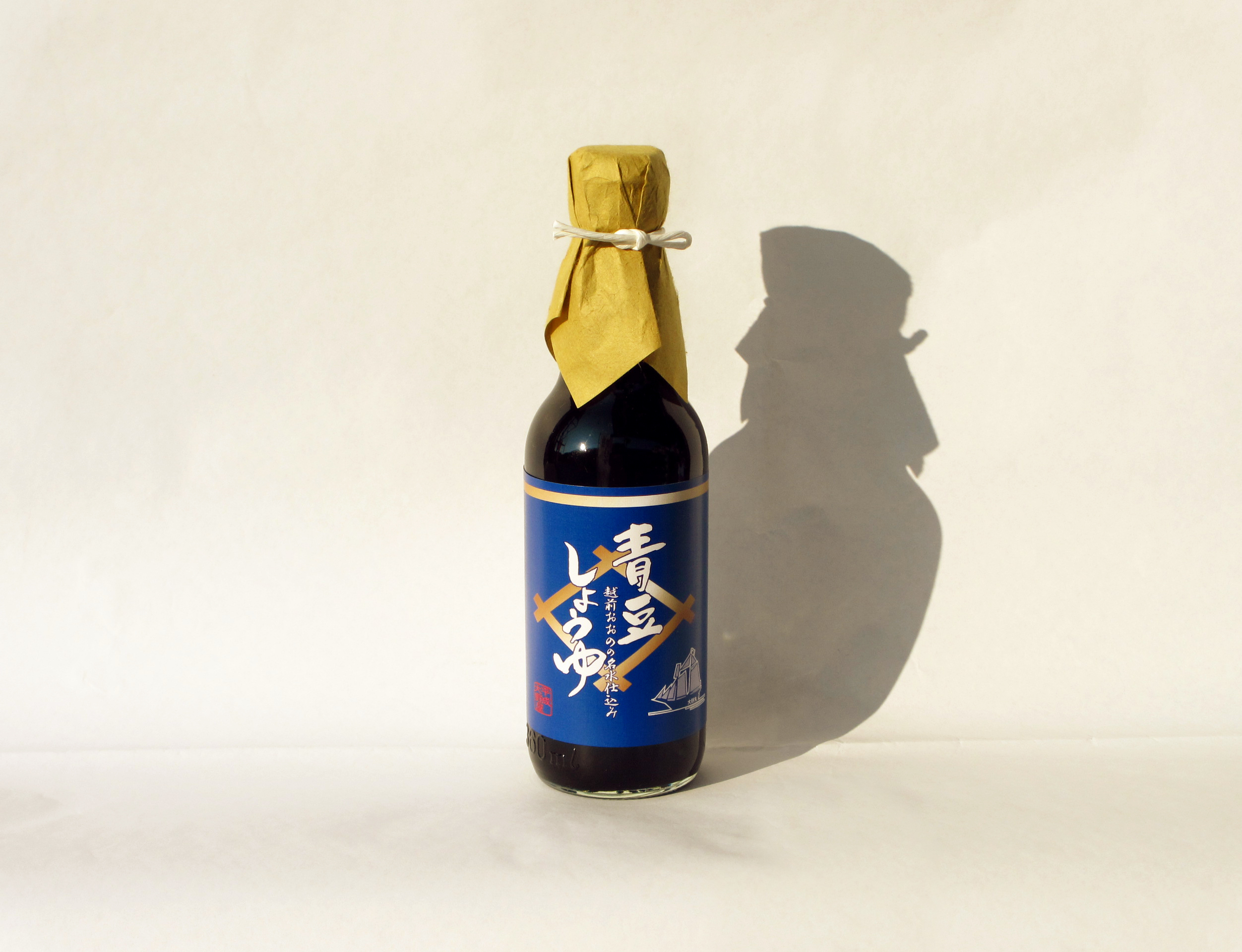 野村醬油の青豆しょうゆ　360ml