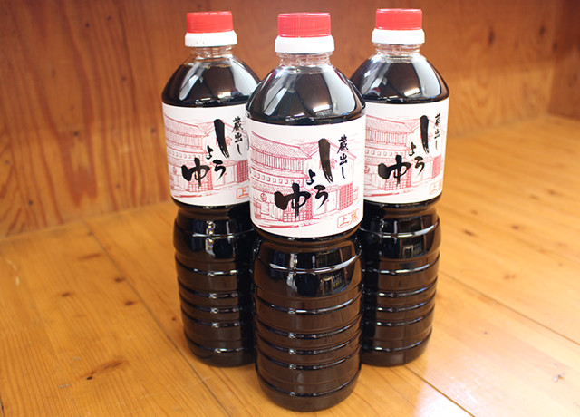 山元醤油の蔵出し醤油　1L×6本セット